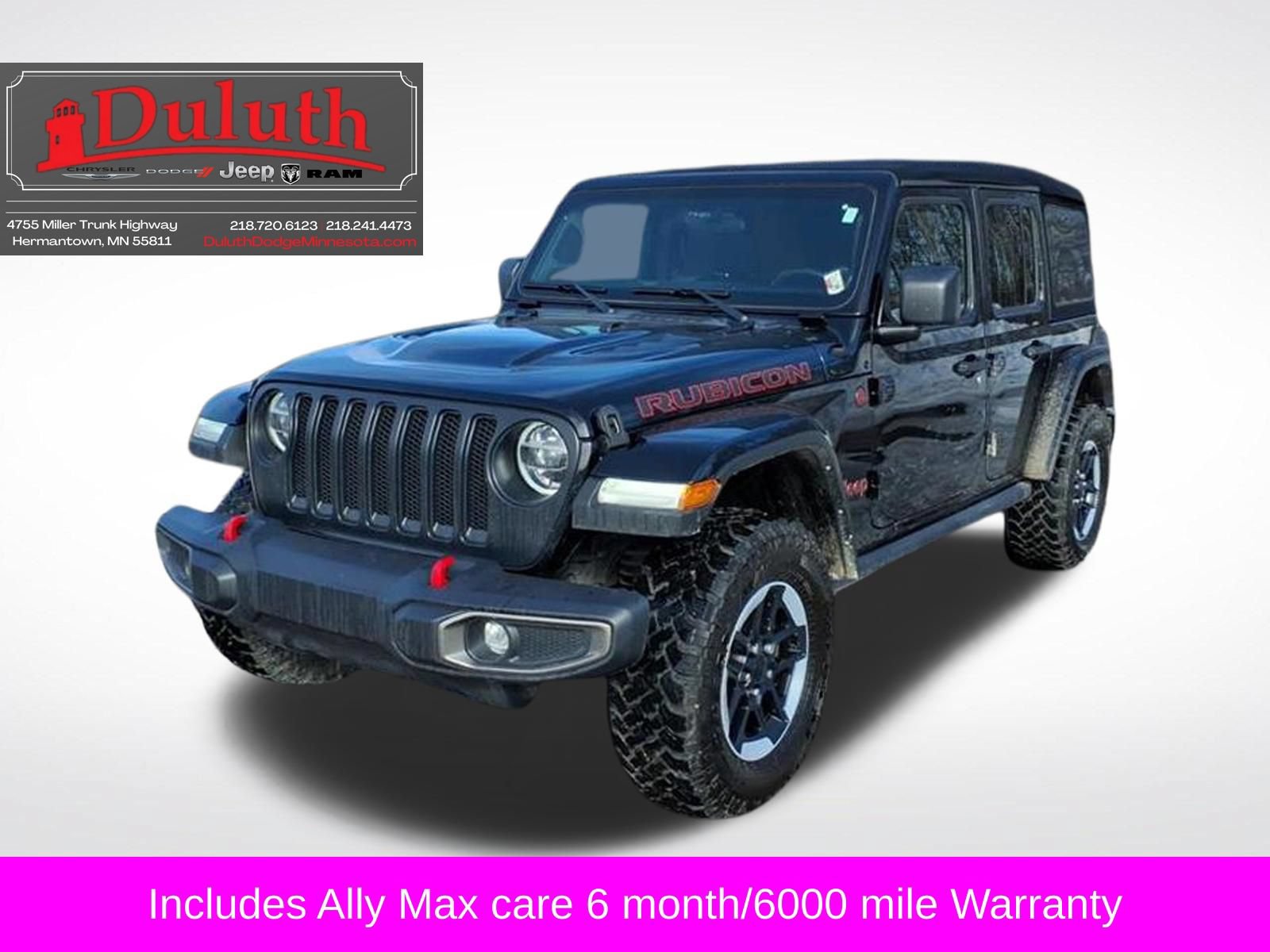 Used 2021 Jeep Wrangler Unlimited Rubicon w/ LED Lighting Group AWD/4WD 360° Tour