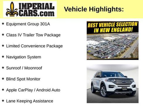 Used 2023 Ford Explorer Limited w/ Class IV Trailer Tow Package image 7