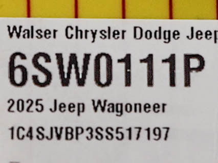 Used 2025 Jeep Wagoneer Series II w/ Premium Group I AWD/4WD image 29