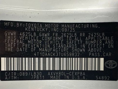 Used 2026 Toyota Camry XSE FWD image 11