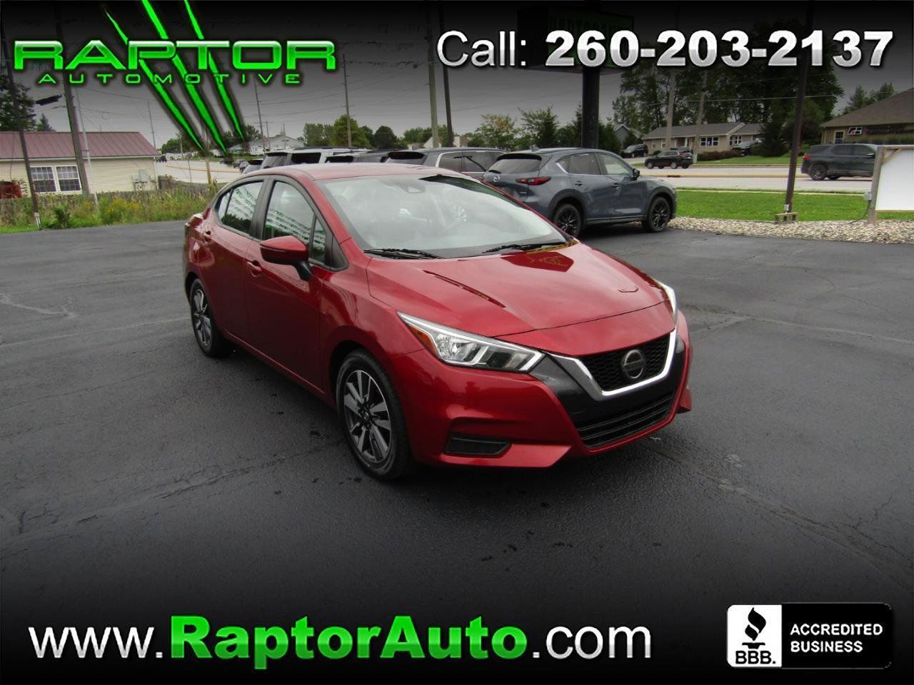 Used 2021 Nissan Versa SV FWD image 1