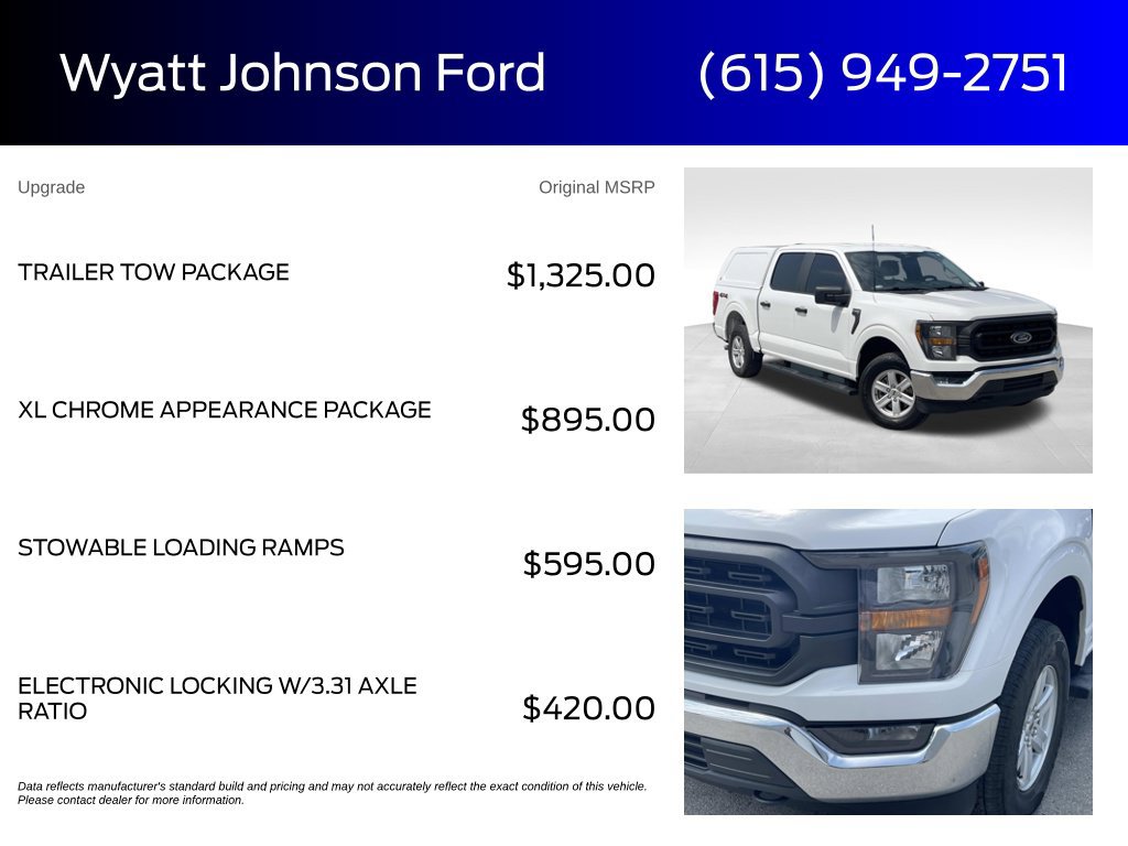 Certified 2023 Ford F150 XL w/ Trailer Tow Package AWD/4WD image 5