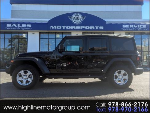Used 2022 Jeep Wrangler Unlimited Sport image 1