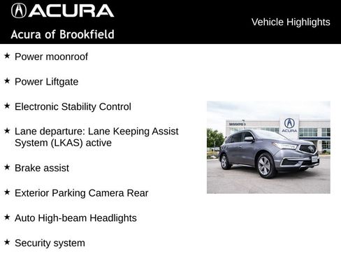 Used 2019 Acura MDX SH-AWD image 16