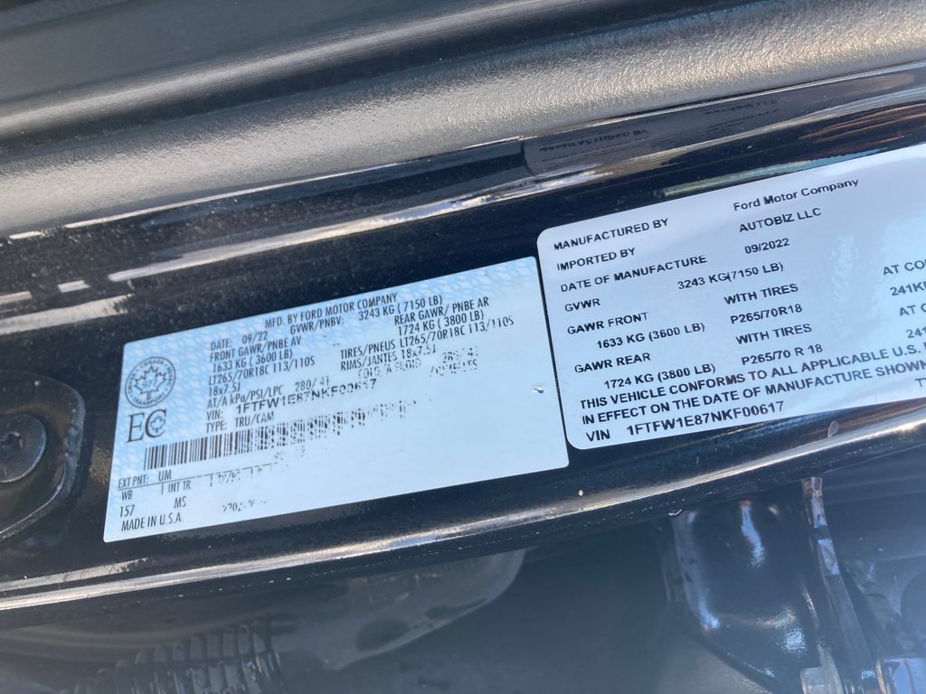 Used 2022 Ford F150 XLT w/ XTR Package AWD/4WD image 37