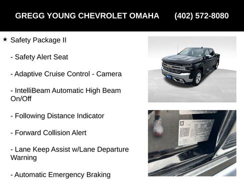 Used 2020 Chevrolet Silverado 1500 LTZ w/ LTZ Premium Package AWD/4WD image 10