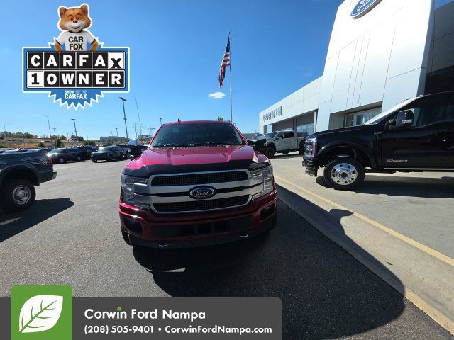 Used 2018 Ford F150 Platinum w/ Equipment Group 701A Luxury AWD/4WD image 3