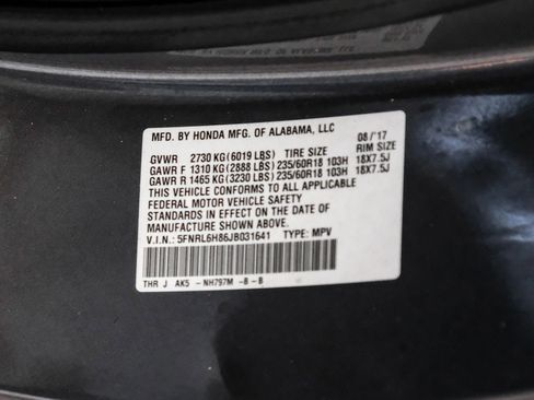 Used 2018 Honda Odyssey Touring image 56