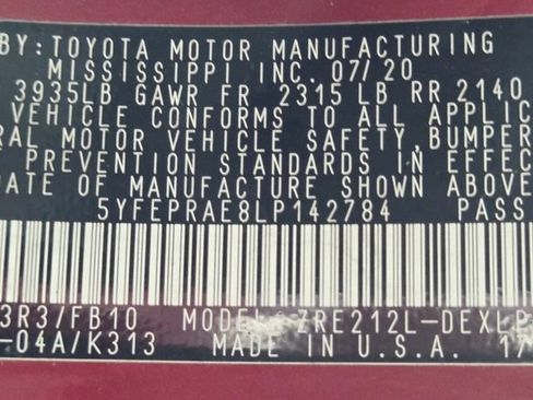 Used 2020 Toyota Corolla LE FWD image 33