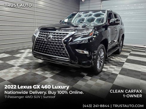 Used 2022 Lexus GX 460 Luxury w/ Accessory Package AWD/4WD image 1