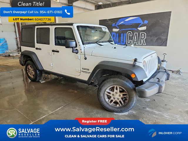 Used 2017 Jeep Wrangler Unlimited Sport w/ Quick Order Package 24S AWD/4WD image 5
