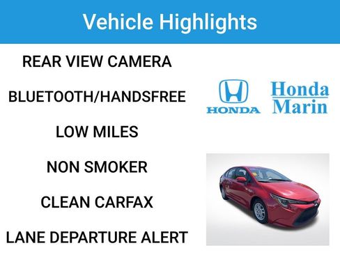 Used 2020 Toyota Corolla LE FWD image 2