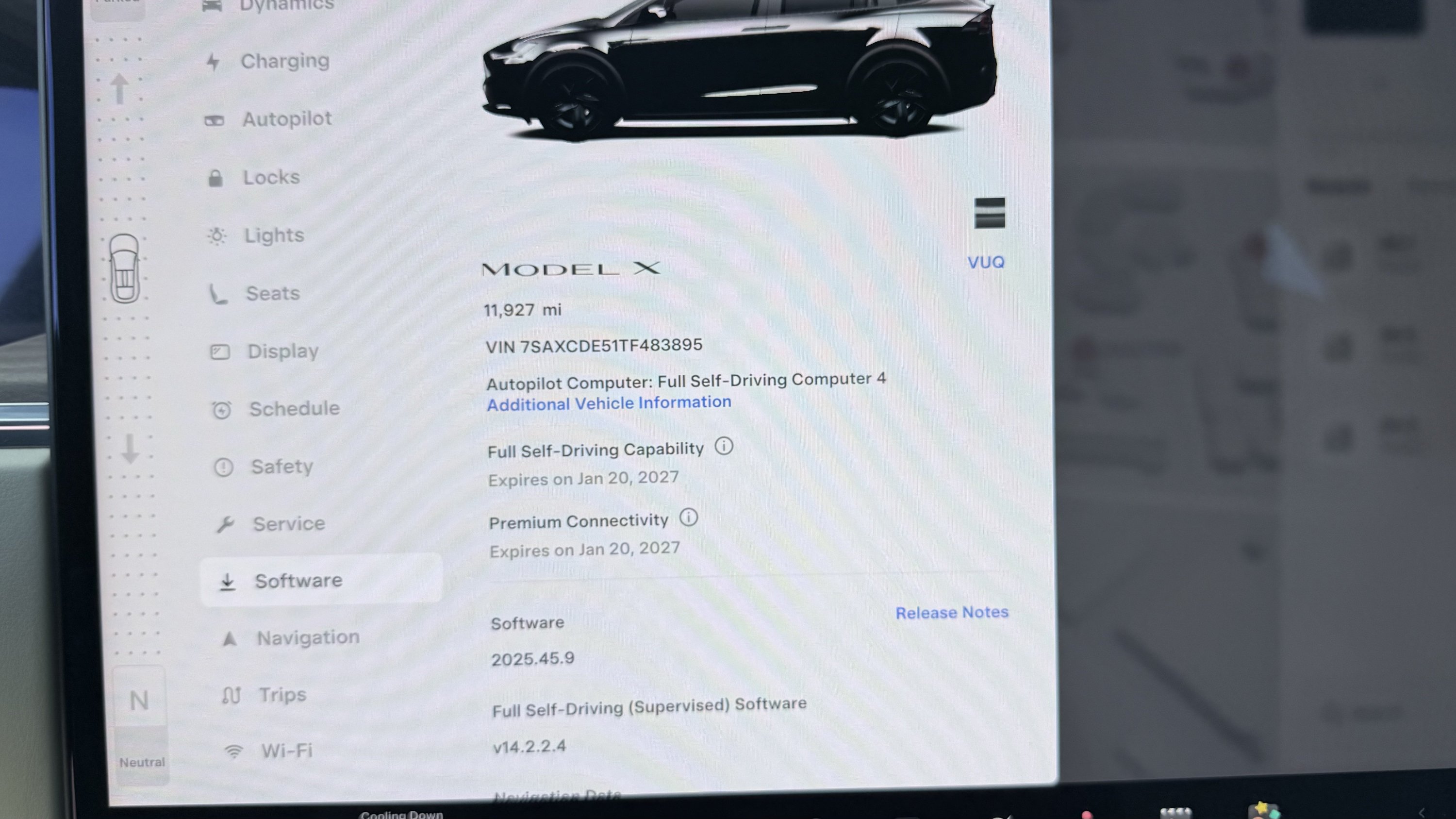 Used 2026 Tesla Model X AWD/4WD image 2