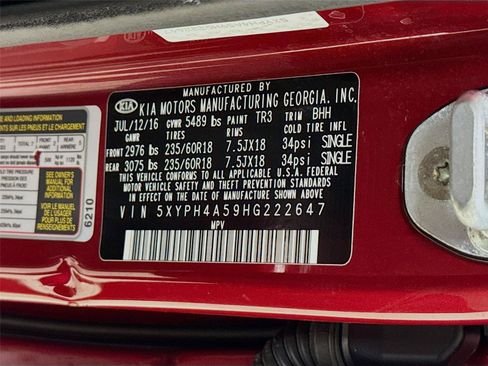 Used 2017 Kia Sorento EX w/ EX Advanced Touring Package FWD image 32