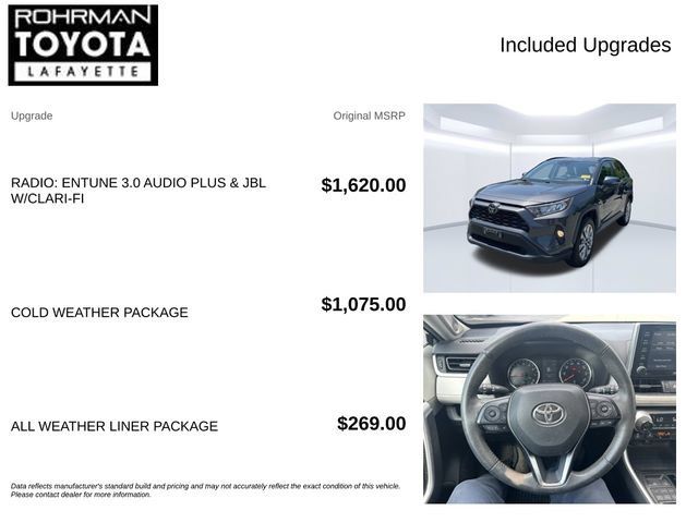 Used 2019 Toyota RAV4 XLE Premium w/ Cold Weather Package AWD/4WD image 4