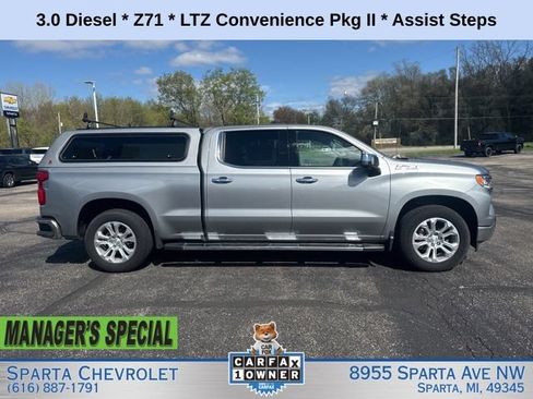 Used 2024 Chevrolet Silverado 1500 LTZ AWD/4WD image 2