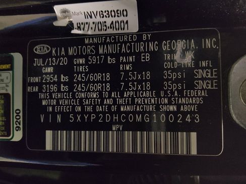 Used 2021 Kia Telluride LX AWD/4WD image 33