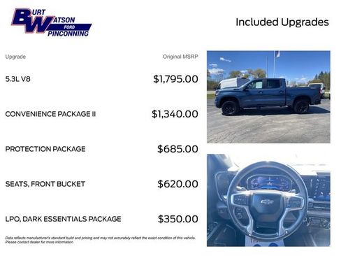 Used 2024 Chevrolet Silverado 1500 LT Trail Boss w/ Convenience Package II AWD/4WD image 3