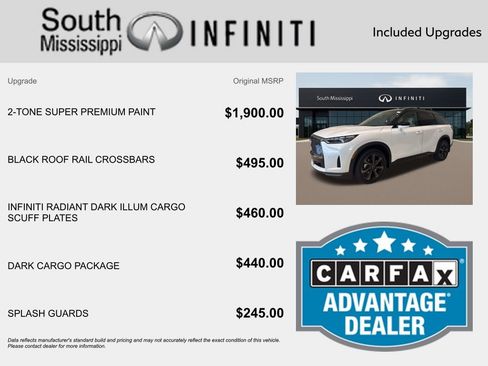 New 2026 INFINITI QX60 Autograph w/ Dark Cargo Package AWD/4WD image 5