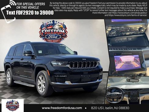 Used 2022 Jeep Grand Cherokee L Limited AWD/4WD image 1