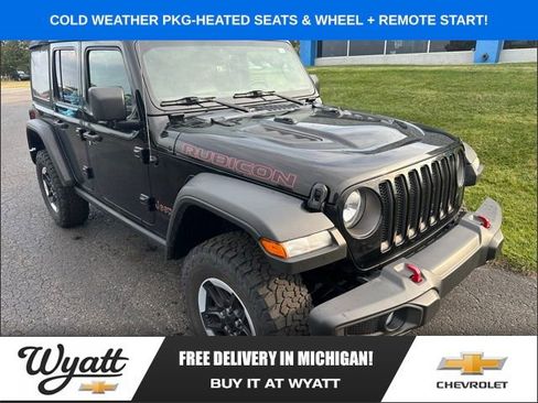 Used 2022 Jeep Wrangler Unlimited Rubicon AWD/4WD image 1