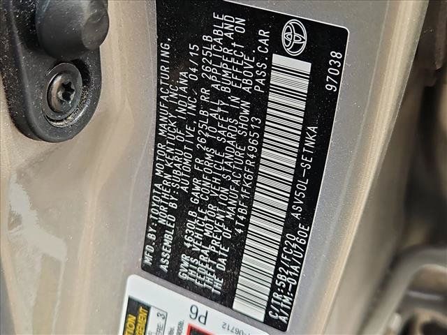 Used 2015 Toyota Camry LE FWD image 17
