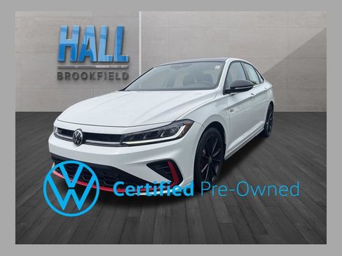 Certified 2025 Volkswagen Jetta GLI Autobahn w/ GLI Black Package FWD image 1