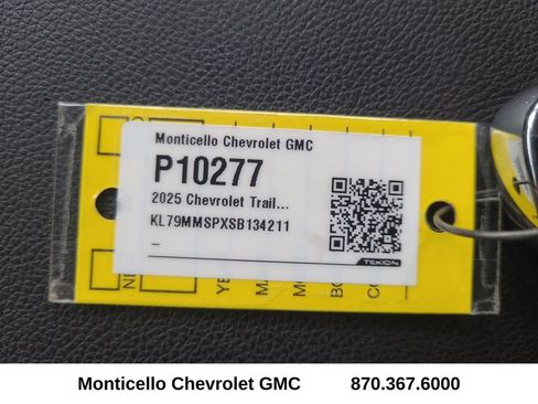 Certified 2025 Chevrolet TrailBlazer LS w/ LS Convenience Package FWD image 31