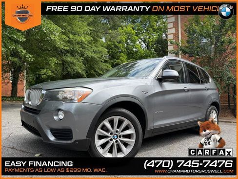 Used 2016 BMW X3 xDrive28i w/ Premium Package AWD/4WD image 1
