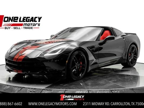 Used 2016 Chevrolet Corvette Stingray Coupe w/ 3LT Preferred Equipment Group RWD image 1