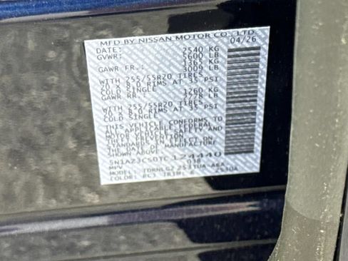 New 2026 Nissan Murano SL AWD/4WD image 30