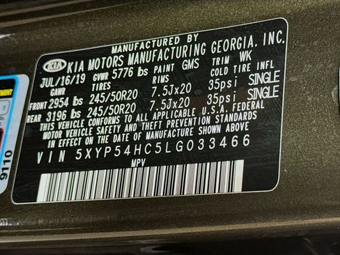 Used 2020 Kia Telluride SX FWD image 41