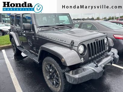 Used 2017 Jeep Wrangler Unlimited Sahara