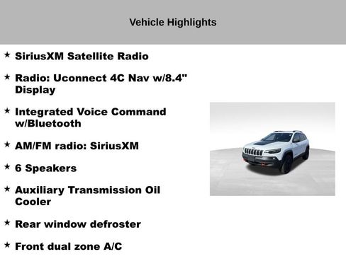 Used 2019 Jeep Cherokee Trailhawk w/ Comfort/Convenience Group AWD/4WD image 15