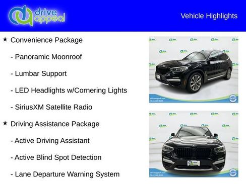 Used 2019 BMW X3 xDrive30i w/ Convenience Package AWD/4WD image 12