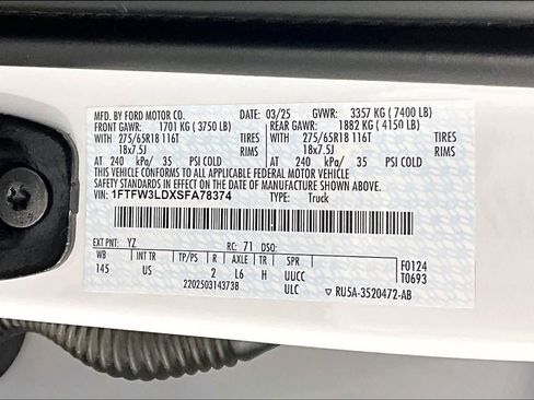 Used 2025 Ford F150 XLT w/ Equipment Group 301A Standard image 35