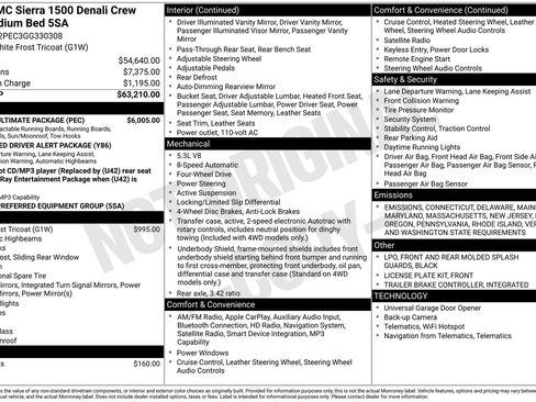 Used 2016 GMC Sierra 1500 Denali w/ Denali Ultimate Package image 6