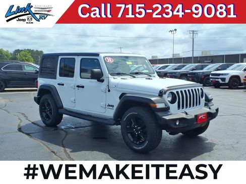 Used 2020 Jeep Wrangler Unlimited Sport AWD/4WD image 1