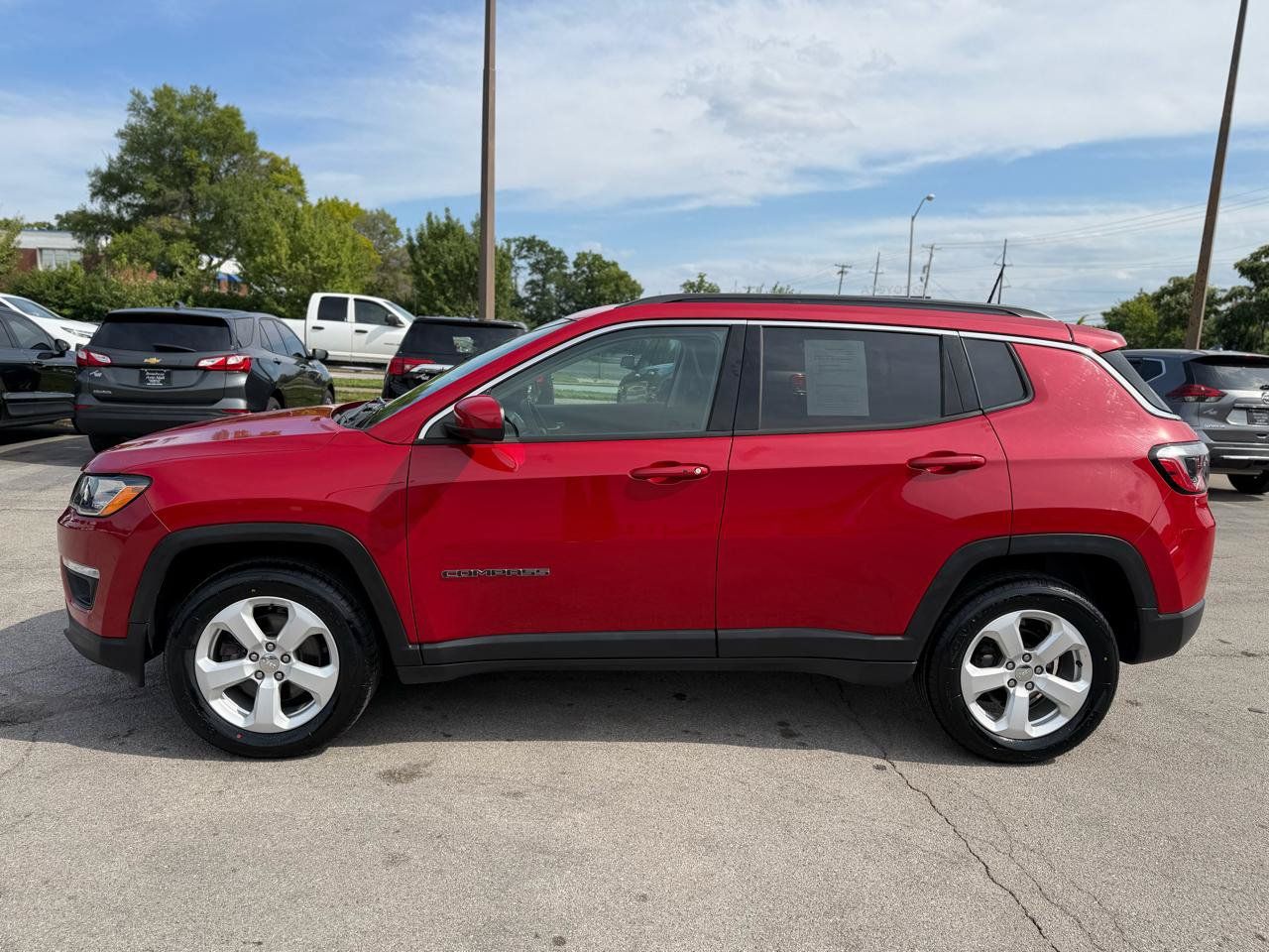Used 2021 Jeep Compass Latitude w/ Sun and Sound Group AWD/4WD image 6