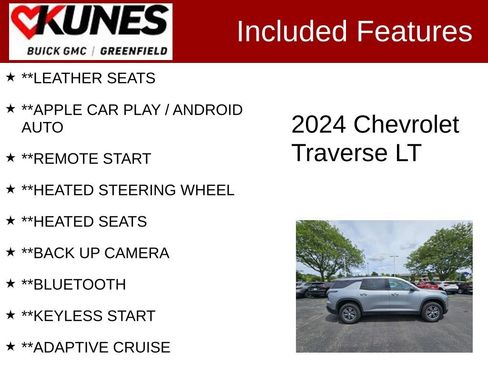Used 2024 Chevrolet Traverse LT AWD/4WD image 2