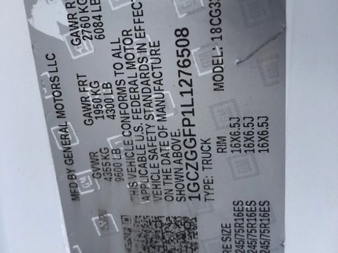 Used 2020 Chevrolet Express 3500 w/ Driver Convenience Package image 35