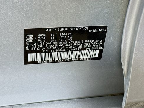 Used 2024 Subaru Legacy Limited AWD/4WD image 31