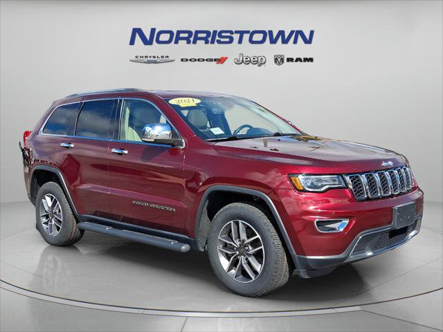 Certified 2021 Jeep Grand Cherokee Limited w/ Premium Lighting Group AWD/4WD image 1