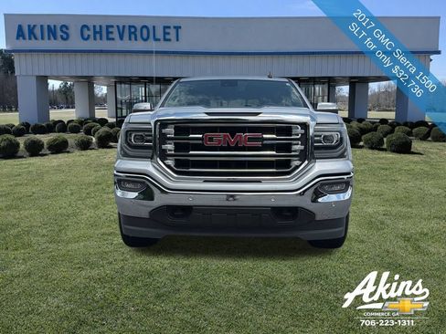 Used 2017 GMC Sierra 1500 SLT AWD/4WD image 9