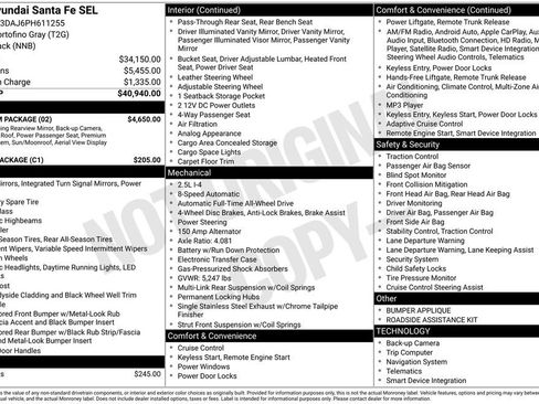 Used 2023 Hyundai Santa Fe SEL w/ Premium Package image 11