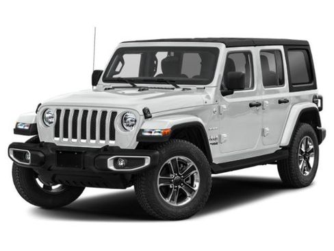 Certified 2022 Jeep Wrangler Unlimited Sahara AWD/4WD image 1