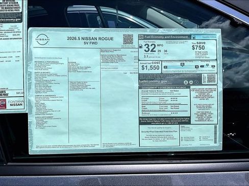 New 2026 Nissan Rogue SV FWD image 12