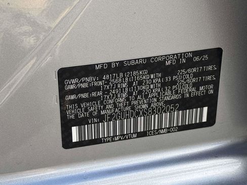 Certified 2025 Subaru Crosstrek 2.0i Premium image 26