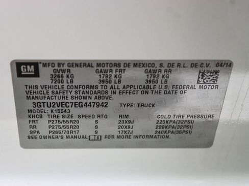 Used 2014 GMC Sierra 1500 SLT w/ SLT Crew Cab Value Package image 11