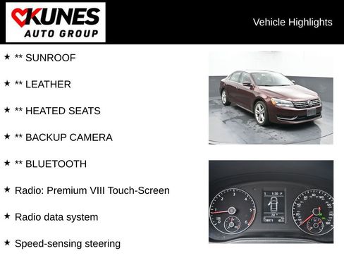 Used 2014 Volkswagen Passat TDI SE FWD image 2
